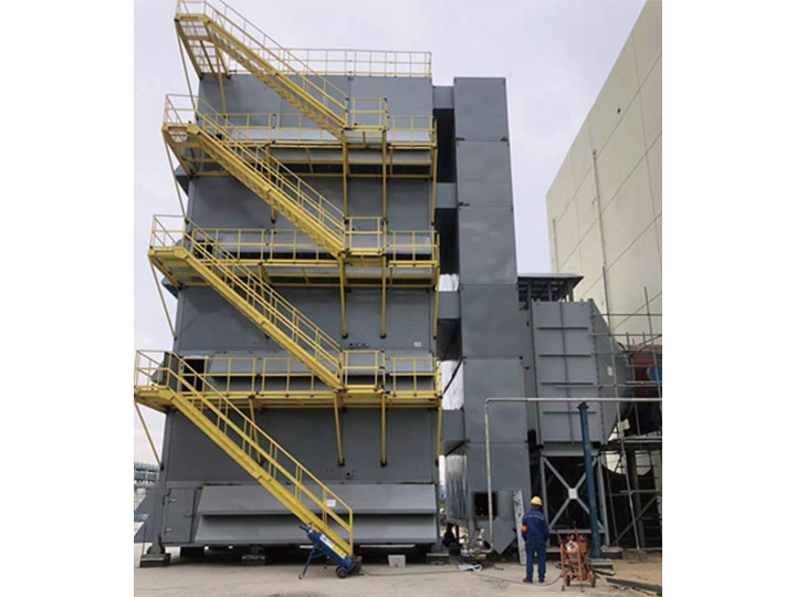 卧式多级自洁式进气系统