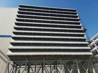 立式多级自洁式进气系统